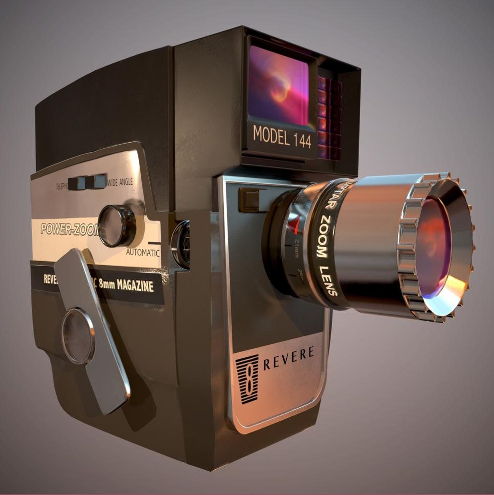 Revere Model 144 8mm camera